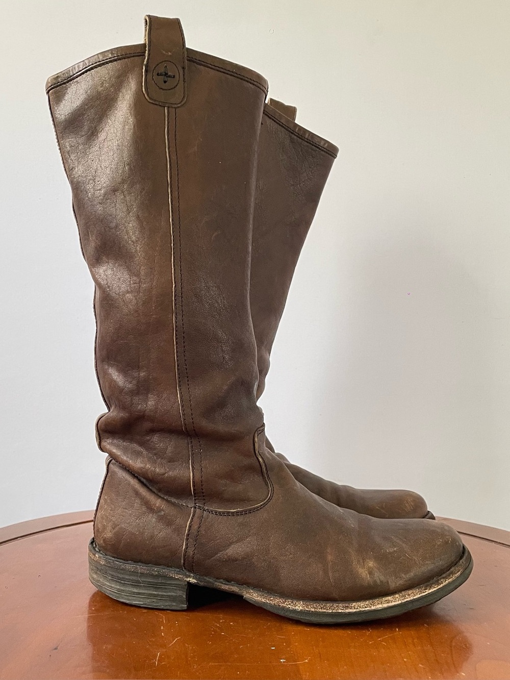 Fiorentini + Baker Brown Leather Tall Riding Boots | EU 36 - Picture 1 of 8